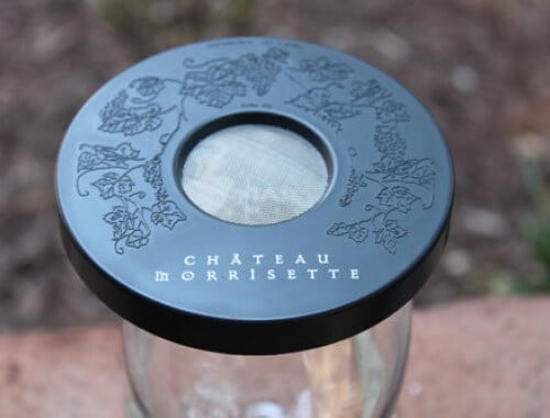 Chateau Morrisette Wine Glass Cover