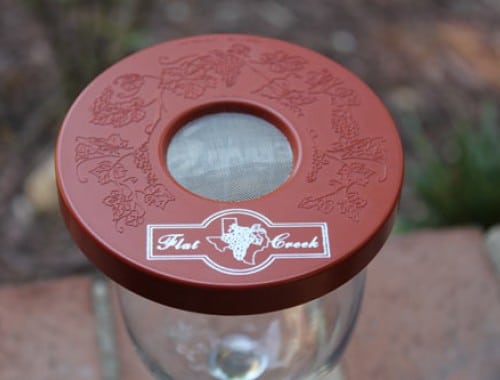 Flat Creek Wine Glass Cover