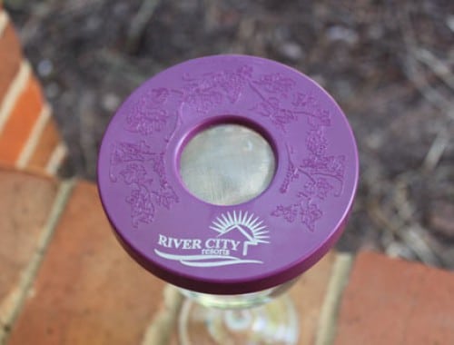 River City Wine Glass Cover